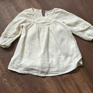 Zara Baby 18-24 month cream Dress with lace detailing!